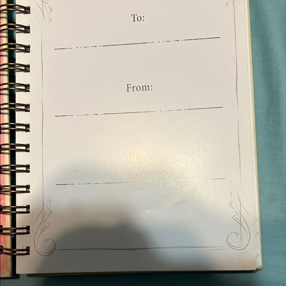 Source Unknown Floral and Snowman Spiral Notebooks - Picture 3 of 9